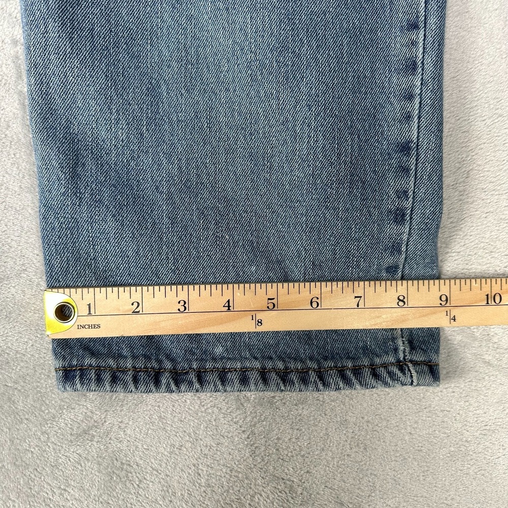 Levi's 550 Relaxed Fit Jeans Men's Size 40x29 Distressed Denim Medium Wash - Picture 5 of 16